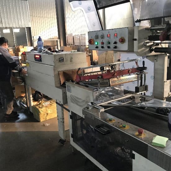 Zeal brake pads manufacturing process - shrink wrapping