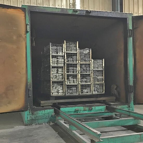 Zeal brake pads manufacturing process - post curing